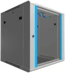 Extralink 12U 600x600 pilka | Rack spintelė | montuojama ant sienos