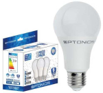 15W LED lemputė OPTONICA A60, E27, 2700K, 3vnt. pakuotėje