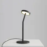 4,2W LED stalo &scaron;viestuvas CORVUS, juodas, 3000K, S3945000N