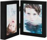 Nuotraukų rėmelis Dvigubas rėmelis-koliažas, juodos spalvos, 2x(10x15cm)
