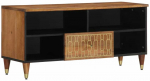 Televizoriaus spintelė, 100x33x46cm, mango medienos masyvas