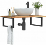 Lentyna praustuvui, plienas ir akacijos medienos masyvas