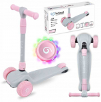 Triratis paspirtukas Kidwell Jax Gray/Rožinė