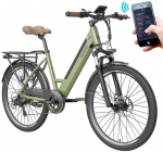 Elektrinis dviratis Fafrees F26 Pro 26", žalias, 250W,14,5Ah