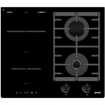 Gorenje kaitlentė GCI691BSC Indukcija ir dujos, Degiklių / virimo zonų skaičius 4, Juodas, Laikmatis