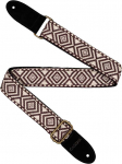 Diržas ukulelei Cascha Jacquard - Ethnic Brown CUS-JW6