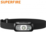 Nežinomas Superfire Žibintuvėlis ant galvos, įkraunamas micro USB, 2W, 110lm, 500mAh