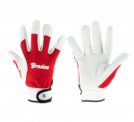 Apsauginės darbo pir&scaron;tinės Bradas WHITEBIRD FLEX, odinės, 10 dydis, 6 vnt.