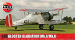 Airfix Gloster Gladiator Mk.I/Mk.II 1/72 plastikinis lėktuvo surinkimo modelis