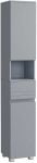 Vasagle Badezimmerschrank 30 x 30 x 170 cm mystisches Grau