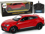 Radijo bangomis valdomas Lamborghini Urus 1:24 raudonas