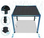 Pavėsinė Pergola ELEGANCE 3x6, Baltas