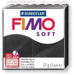 Staedtler FIMO 8020, modelino molis, juodas, 1 spalva, 110 &deg;C, 30 min., Vokietija