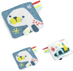 Miniland Zabawka sensoryczna - Szeleszczący lew jūros spalvos