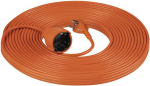 Orno Schuko vieno lizdo sodo ilgintuvas, PVC 3x1,5mm?, ilgis 15m