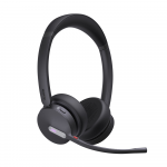 Belaidės ausinės Yealink WH64 Hybrid Dual UC, juodos spalvos