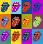 Omaart Rolling Stones Pop Art