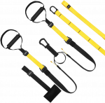 TRX P3-3 treniruočių juostos, pratimų diržai, REBEL ACTIVE