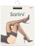 Priklijuojamos kojinės moterims Sarlini 20 den., juodos