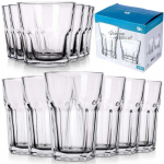 Eh Excellent Houseware Stiklinės gėrimams 230 / 330 ml, 12 vnt.
