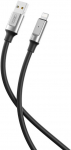 XO kabelis NB251 USB - Lightning 1,0 m 6A juodos spalvos