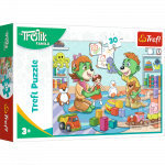 Trefl Dėlionė 30 vnt. - Laiminga Treflikų &scaron;eima
