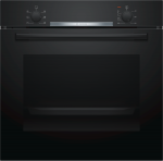 Bosch HBA530BB0S Serija 2, Įmontuojamoji orkaitė, 60 x 60 cm, Juodas