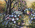 LetiStitch luca S (Nebegaminamas) Stebuklų sodas SLETI982