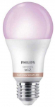 Philips LED lemputė WIFI A60 E27 8W 806LM RGB