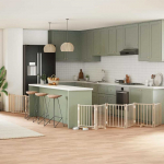 Varteliai &scaron;unims su durimis, 9 segmentai, 450cm, tuopos mediena