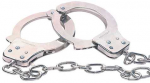 Nmc CHROME HANDCUFFS METAL HANDCUFFS W. KEY
