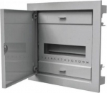 Pawbol C.1512 Modulinis paskirstymo skydas 1x12 įleidžiamas su metalinėmis durelėmis IP40 N+PE C.1512