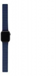 &bdquo;Decoded&ldquo; silikoninis magnetinis tempimo dirželis LITE 38/40/41 mm, tamsiai mėlynas, bijūnų spalvos