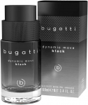 BUGATTI DYNAMIC MOVE Juodas tualetinis vanduo, 100 ml