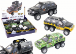 Žaislinis karinis automobilis su patranka viduje Lean Toys, 18x7x9,5 cm, 1 vnt
