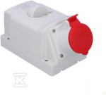 SCAME I&Scaron;VADAS SU I&Scaron;JUNGTA 0-1 16A/5P/230V IP44 OPTIMA-C.