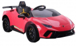 Elektromobilis vaikams Lamborghini Huracan, raudonas