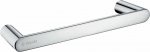Deante sieninė rank&scaron;luosčių kabykla Round, 30 cm, Chrome