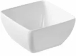 Hendi Kvadratinis dubuo i&scaron; melamino maistui baltas 13x13cm