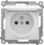 Kontakt-Simon Kontakt-Simon 55 TGZ1BCUZ.01/111 ki&scaron;tukinis lizdas IP44 versijai be sandariklio, modulis 16 A, 250V~, greitos jungtys, matinė balta