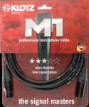 Kabelis mikrofonui Klotz M1FM1N0500, 5m., juodas