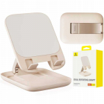 Telefono laikiklis Baseus Seashell Series Folding Plan&scaron;etė Stand Baby Rožinė