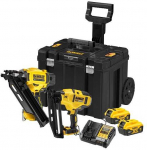 Įrankių rinkinys DeWalt DCK246P2T-QW (DCN660 + DCN930); 18 V; 2x5,0 Ah akum.