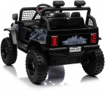 Ramiz Elektromobilis OFF ROAD 4x4 SPORT, Juodas
