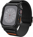 Dėklas Apple Watch 10 (46mm) Spigen Lite Fit &rdquo;Pro&rdquo; Matte juodas