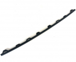 VAG VW POLO GTI 15-17 Priekinio bamperio apatinio centro grotelių apdaila juoda originali 6C0853101F9B9