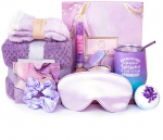 Modux Prabangus SPA dovanų rinkinys moterims, violetinis