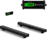 Virtuvinės svarstyklės Steinberg Systems Skaitmeninis LCD Bluetooth 1500/ 0,5kg 100 x 10 cm slydimo &scaron;viesos skalė