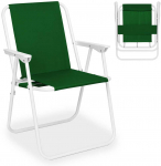 Alan žalia sulankstoma turistinė kėdė