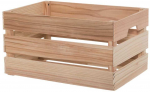 4Living Medinė dėžė, surenkama savaranki&scaron;kai 47x31x25 cm